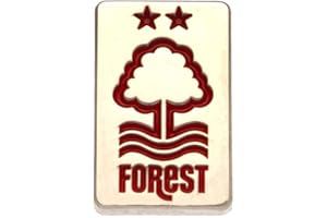 FOCO Offiziell lizenziertes Nottingham Forest FC Wappen Abzeichen, Einheitsgröße, Metall