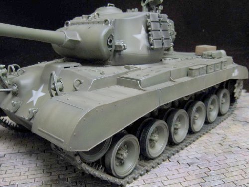Heng Long RC US M26 Pershing Snow Leopard Tank 1/16 (Metal Pro Version) 2.4G ! by Big Boyz®