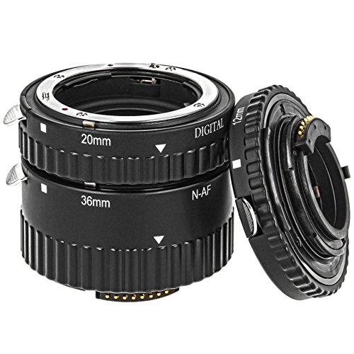 Cam republic bagues meike automatique-allonges de macrophotographie pour nikon avec autofocus-tRANSMISSION-mK-n-aF-b