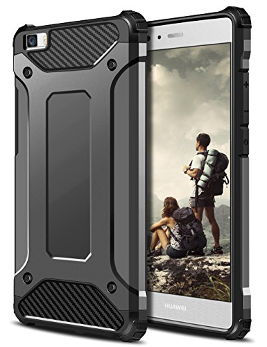 Funda Huawei P8 Lite Coolden High Pro Shield P8 Lite Funda Carcasa Protector Doble Capa TPU PC Resistente a los ara azos Ajuste delgado Cover Choque Absorci n Case para Huawei P8 Lite-Gris reviews Funda Huawei P8 Lite Coolden High Pro Shield P8 Lite Funda Carcasa Protector Doble Capa TPU PC Resistente a los ara azos Ajuste delgado Cover Choque Absorci n Case para Huawei P8 Lite-Gris