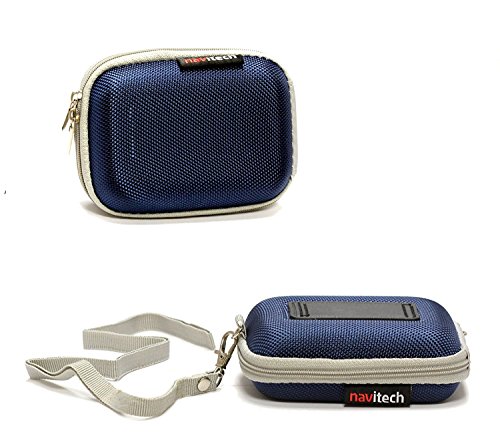 Preisvergleich Produktbild Navitech blau Hartschalenkoffer für SAMSUNG T3 External SSD - 1 TB
