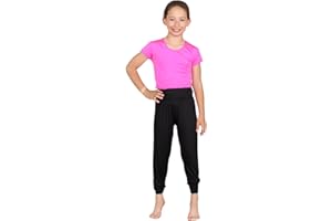 Hamishkane® Girls Harem Pants, Trendy Baggy Fit Alibaba Leggings, Casual Yoga Trousers, Stylish Dance Harems Comfortable Summer Pants for Kids, Girls Active Wear