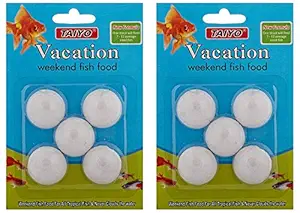 TAIYO Weekend Fish Food for All Tropical Fish (Pack of 4)