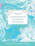 Image de Adult Coloring Journal: Codependents of Sex Addicts Anonymous (Mandala Illustrations, Turquoise Marble)