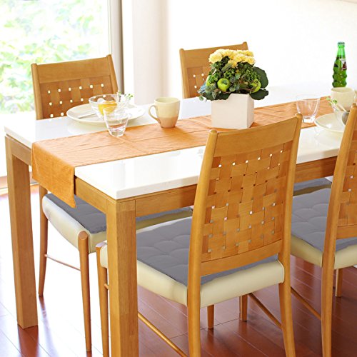 diMio Stuhlkissen 40×40 x 3,3cm in Dunkelgrau – Schicke Landhaus Sitzkissen, weich gepolstert (13 Farben zur Auswahl) - 7