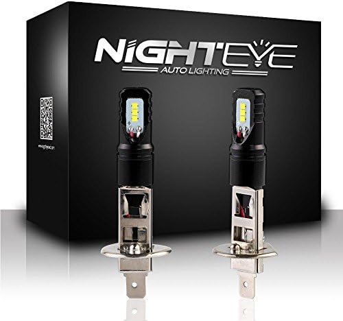 NIGHTEYE LED Fog light - 6500K White Bulb - 2x800LM , H1