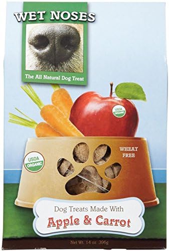 Wet Noses Organic Dog Treat Apples and Carrots