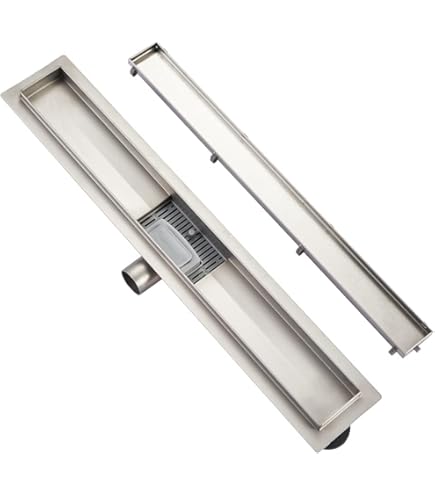 Zwarte Douchegoot 50 CM. Mat Zwarte Douchedrain 50 CM Zwarte Douchegoot 50 CM. Mat Zwarte Douchedrain 50 CM