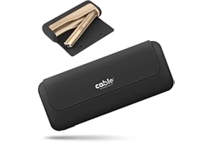 CABLE TECHNOLOGIES Etui kompatybilne z IQOS ILUMA PRIME, miękkie etui ochronne kompatybilne z elektronicznym papierosem IQOS ILUMA PRIME miękki w dotyku silikon, chroniący przed upadkami i przypadkowymi uderzeniami (Black)