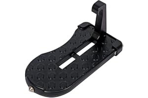 YCD Faltbare Auto-Multifunktions-Türverriegelungsstufe, Klappbarer Auto Türpedal, Glasbrecher-Sicherheitshammer, einfach zu reparieren und das Dach zu reinigen, in den meisten Autos verwendet