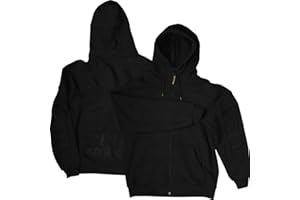 Rokker Zip Hoodie XL Schwarz