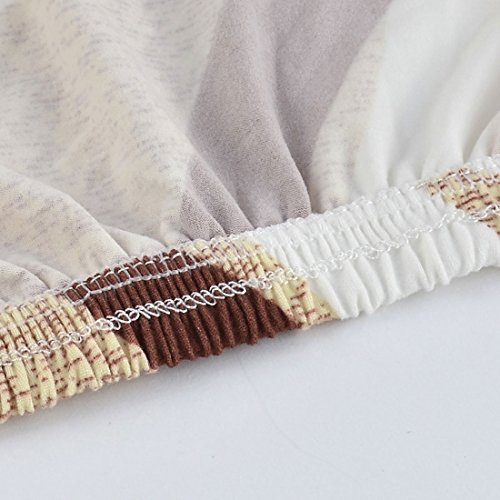 sourcingmap Stretch Schonbezug. Form Passt, Rutschfest, Stilvoll Möbel Shield / Schoner Mit Weich, Leicht Schoner Couch. Sofa Überwurf 35-55 inch – Geometrisch Muster-1 sitz - 8