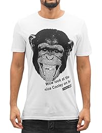 French Kick Hombres Ropa superior / Camiseta Momo blanco L