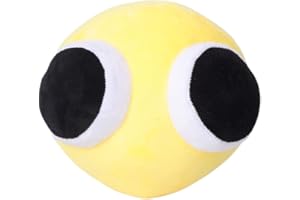 BENOLLS Rainbow Friends Chapter 2 Cuddly Toys, Cyan and Yellow Rainbow Friends Plush Toy Anime Kawaii Plush Toy Cute Plushies Plush Toys Gifts for Children (żółty)