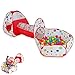 Produktbild Play House Tent Tunnel Indoor Outdoor Play Tent with Tunnel Kids Toddler Pop Up Ball Play Pit Pool with Storage Bag 3 pcs/set(balls not included) by YHANONAL