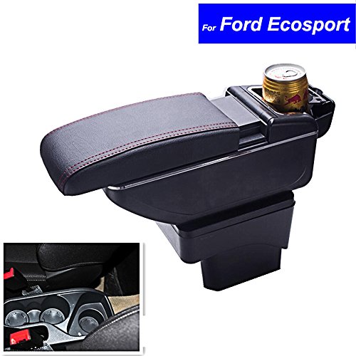 AutoSunShine Leather Car Center Console Armrest Box