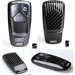 Max Auto Carbon Étui de Protection en Carbone véritable pour clé TT TTRS A5 S5 RS3 RS5 A4 S4 RS4 A7 A8 Q5 Q7