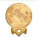Produktbild 3D lunar light LED charging night light table lamp touch light