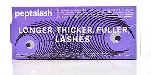 Indeed Labs Peptalash Serum Eye Lash Thickener Grower Enhancer Visible Difference in 2 Weeks 5ml