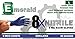 Produktbild Smaragd 8 x blau 8 Mil Medical Grade Nitril Box Xx groß