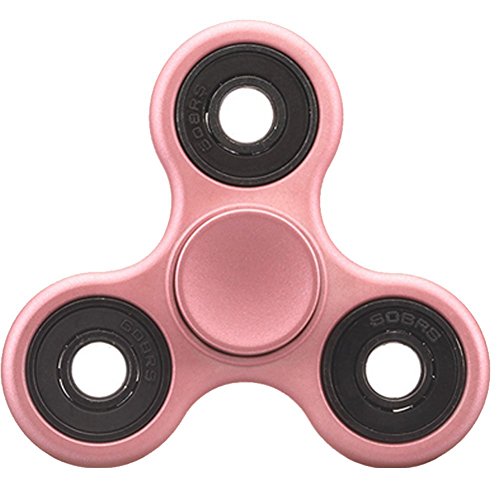 Fidget Toys Hand Tri Spinner Release Stress for Children and Adults Various Colours available, UK dispatch (Pink)