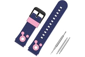 Coholl Cinturini sostitutivi per orologi per bambini,compatibili con PTHTECHUS CPROGRACE INIUPO cinturino per orologio in silicone per bambini da 20mm