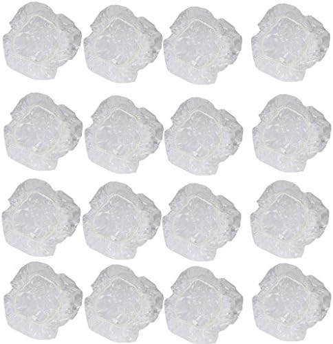 LOOKOUT Disposable Shower Ear Covers Water Protector Pack of Approx.100Pcs Clear