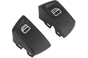 ARAMOX 2 piezas cubiertas del interruptor de ventana del coche, Tapones de botón de ventana para Vito Viano W639 Sprinter II 906 2003-2013, popular, normal