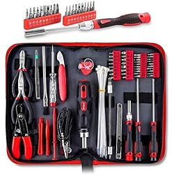 Kit de herramientas Apollo - 73 piezas para reparación y mantenimiento para ordenadores, Tablets, teléfono móvil y piezas electrónicas