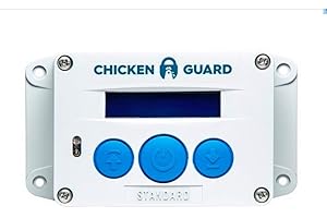 CHICKENGUARD 0702811646049 - Apriporta Automatico per pollaio, con Timer, Direttamente dal Produttore