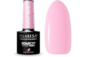 Claresa Lakier Hybrydowy Fallin' love 7 Różowy 5g