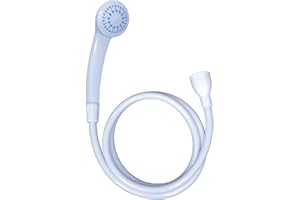 Home Flair Portable Shower | Push On Tap Shower Head and Hose | Shower Attachment for Bath Taps | | Dog Shower | Camping Shower (1.7M Long. Fits a 2cm Wide Single Mixer Tap)