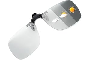 JM Polarizadas Clip en Gafas de Sol Sin Marco Flip up Lente Para Gafas Graduadas