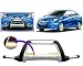 Auto Pearl - Premium Quality Car Fiber & Stainless Steel Front Crash Blaze Guard With Fitting Kit For - Honda Amaze -FG027 RS.8250.00