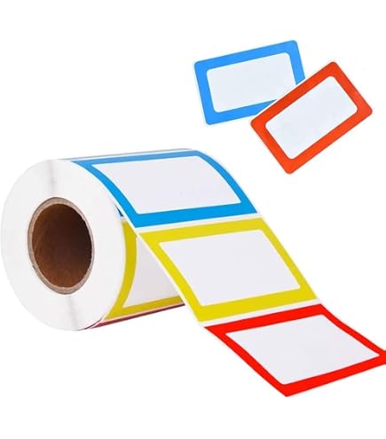 APLI Etikettenblock – 50 X 30 Mm, Selbstklebend, Ideal Für Büro, Haushalt & Organisation