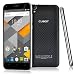 Produktbild CUBOT Manito 4G Smartphone Ohne Vertrag(5.0 Zoll (12.7 cm) HD IPS-Display, Dual-Sim Slots (Micro und Nano) Android 6.0 Touchscreen-Handy, MTK6737 1.3GHz Quad Core,1280x 720 pixels,13 Megapixel-Kamera mit Blitz, 16GB ROM,3GB RAM, hat eine Benachrichtigungs led) Schwarz