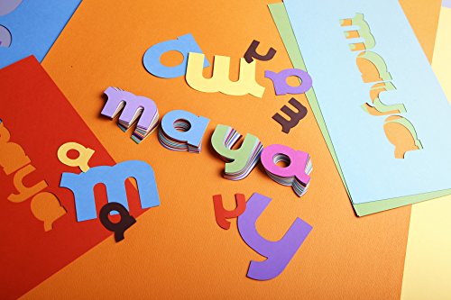 Clairefontaine Maya Glatte Tonzeichenpapier, Pale Orange, 50 x 70 cm - 3