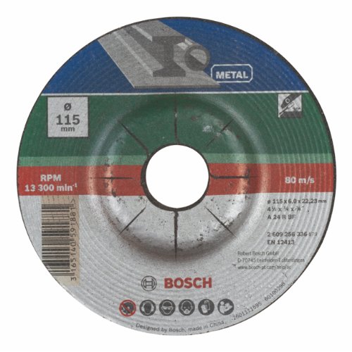 Bosch DIY Schruppscheibe Metall für Winkelschleifer (Ø 115 mm) - 2