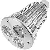 Cuerpo de aluminio mecanizado para mayor disipación del calor.