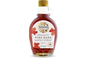 Biona Organic Maple Syrup 330g - Dark, Grade A - Pure Canadian