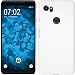 Produktbild PhoneNatic Case für Google Pixel 2 XL Hülle Weiß gummiert Hard-Case Case