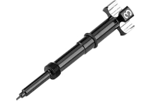 KEENSO Motorcycle Air/Fuel Mixture Screw, FCR Carb Air Fuel Mixture Screw Adjuster for CRF150R (Black) air fuel mixture screw 93 klr 250 carb mixture screw