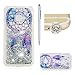 Produktbild Flüssig Glitter Silikon Hülle für Samsung Galaxy XCOVER 4,SKYXD Transparent Kreativ Silberner verträumter Windspiel Muster Design Bling Glitter 3D Liquid Dynamisch Treibsand Flüssige Fließend Wasser Glanz Sparkle Klar Ultra Dünn Schlank Bumper Style Soft Flex TPU Silikon Tasche Kristall Handytasche Premium Kratzfest Durchsichtige Schutzhülle für Samsung Galaxy XCOVER 4 + 1 x Stift + 1 x Staubstecker