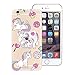 Produktbild CE-Link iPhone 6 / iPhone 6s Hülle Weiche Silikon Transparent Handyhülle Durchsichtig Schutzhülle Rotierendem Ring Ultra Dünn Slim Backcover mit Fingerhalterung Ständer Silicone TPU Bumper Crystal Kirstall Klar Clear Handy Tasche Schale Etui Weich Handytasche Kreative Motiv Muster für iPhone 6 / iPhone 6s (4,7 Zoll) Case Cover - Drei Einhorn