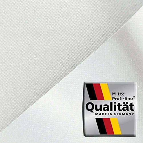 M-tec Profi-line ® PVC Sichtschutzstreifen ✔ Sonderangebot !!! Zaunbauerqualität ✔ 65m x 9,5cm ✔ weiß ✔ | Nach M-tec technology Rezeptur hergestellt | - 2