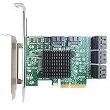 sata controller pci express x16 PCIe 2.0 X2 Bandbreite, PCIe X4/X8/X16 Spur für die Installation, robuste und flache Halterung für 4U/2U-Rahmen. Bis zu 400MB/s pro Port unter PCIe 2.0 Bedingungen.