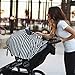 LifeTree Multi-Use Nursing Cover Poncho | Baby Car Seat Cover Canopy | Shopping Cart Cover | Baby Swaddle Blanket | Maternity Top