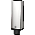 Tork Foam Skincare Manual Dispenser for Foam Soap and Hand Sanitizer 466000 - Economical, S4 Dispenser System, Color Stainless Steel