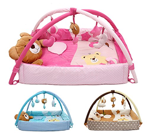 Krabbeldecke / Nest mit Spielbogen - 4