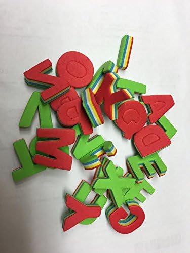 26PK Shapes-Multiple Colours Layered Uppercase Alphabet